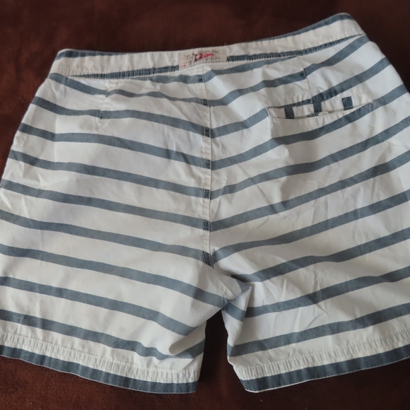 Vtg Polo Ralph Lauren Trunks 4.5” Shorts 30 USRL Ocean Patrol Blue Wht Striped - Picture 3 of 10